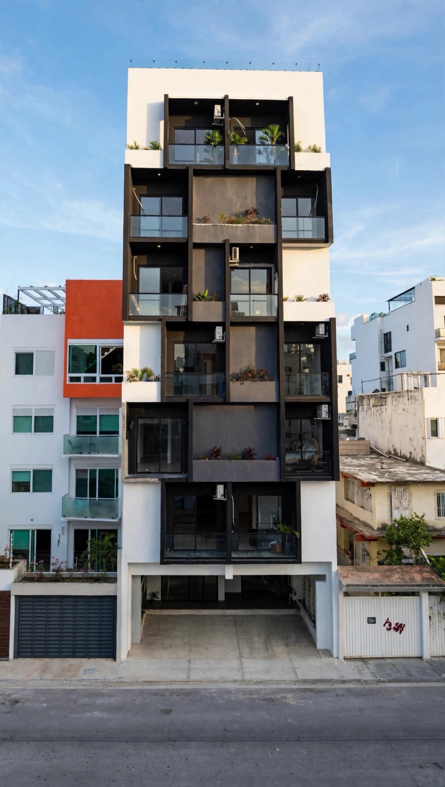 Fachada de Casa Maracuyá en Playa del Carmen