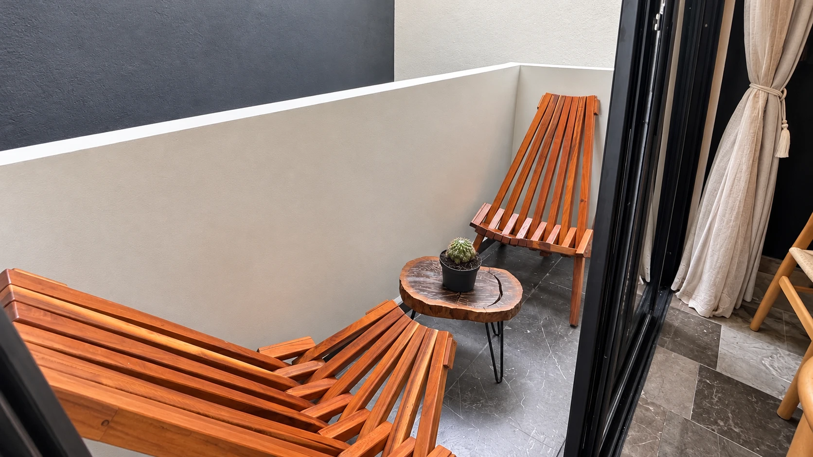 Terraza privada de Casa Maracuyá